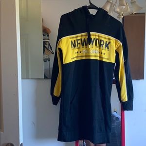 Sweatshirt sweater dress